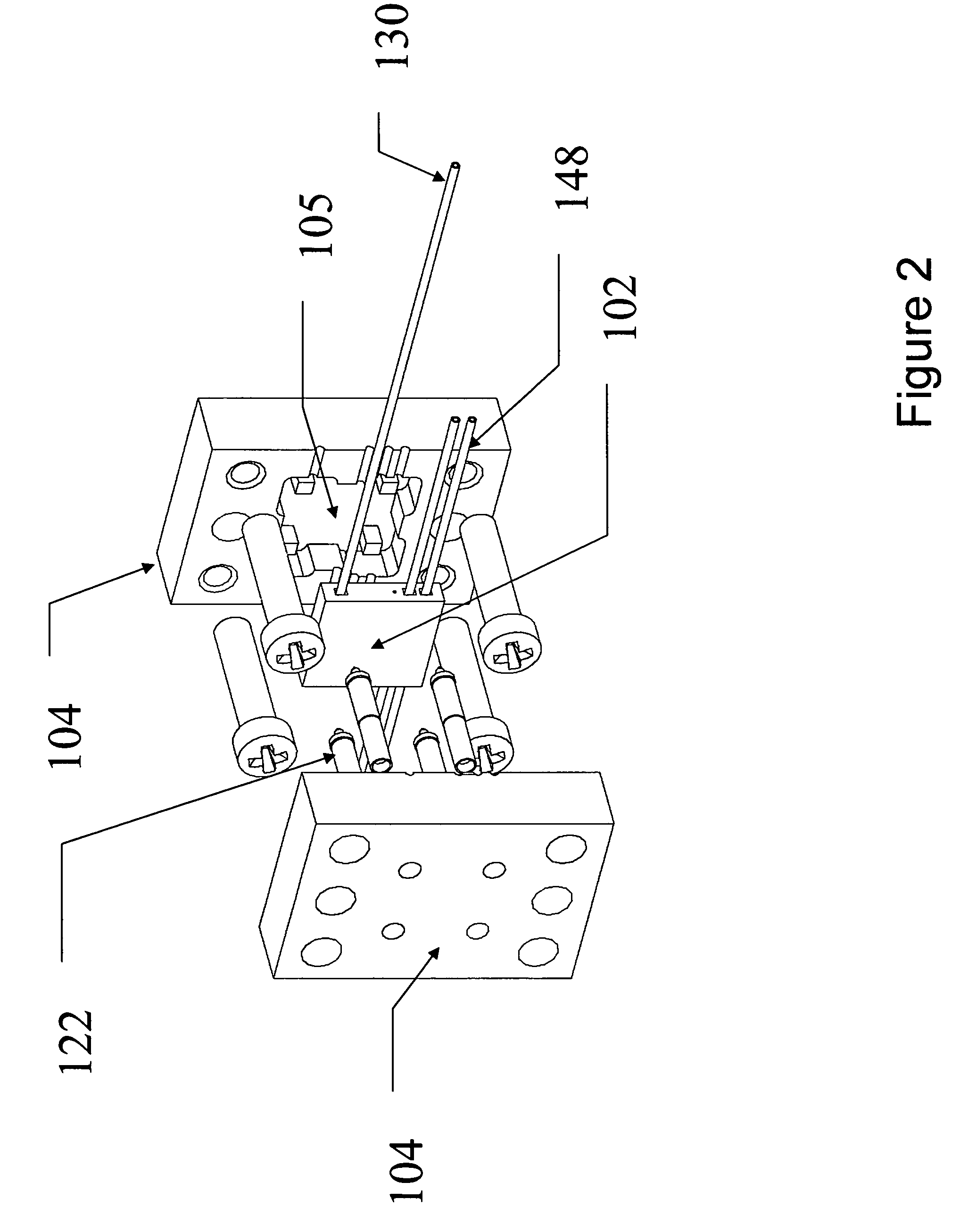 High pressure capillary micro-fluidic valve device and a method of fabricating same