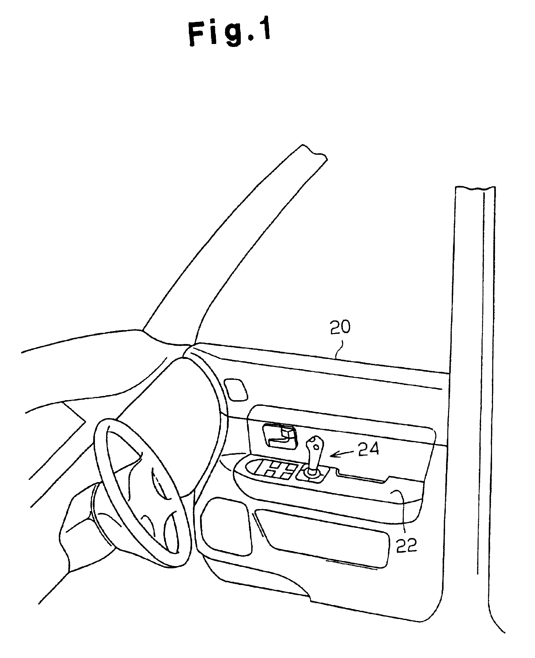 Shift device for vehicle