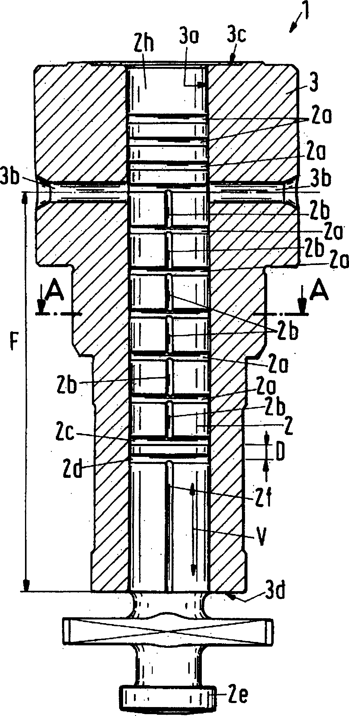 High-pressure piston cylinder and high-pressure transportation pump of internal-combustion engine