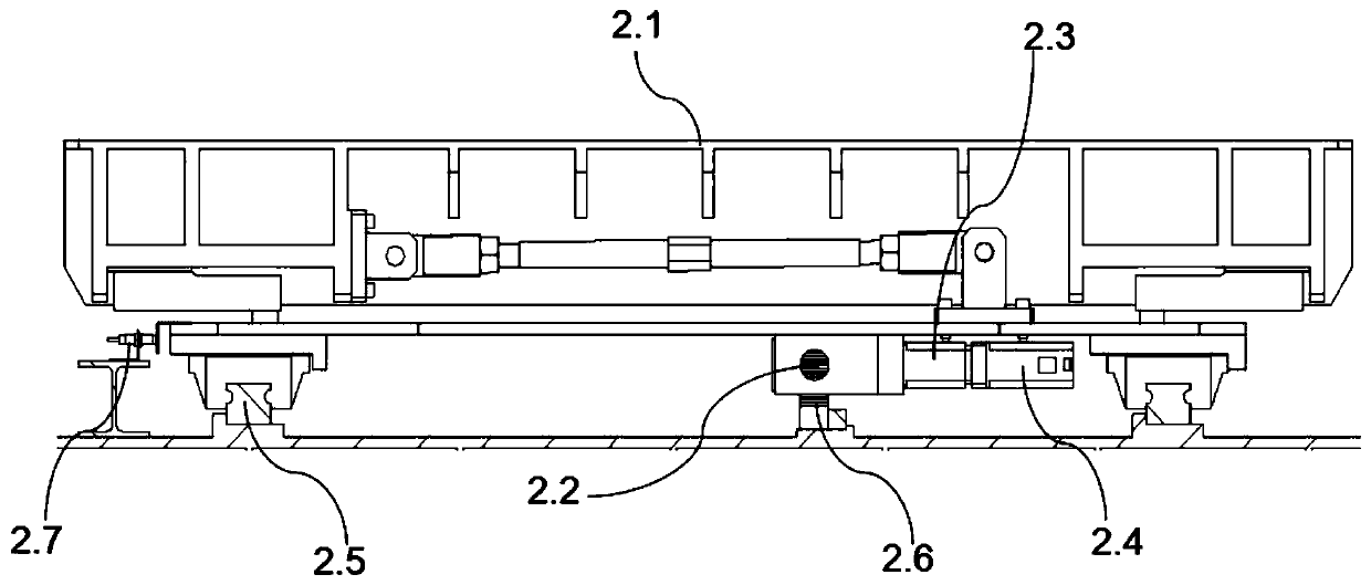 Vehicle mass center rollover angle measuring platform