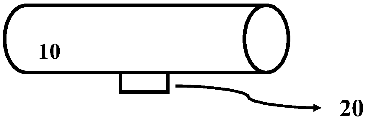 Household gas pipeline and manufacturing method thereof