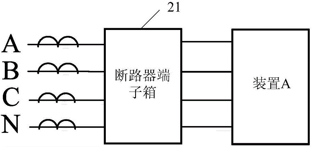 Current transformer secondary side open circuit anticipation device