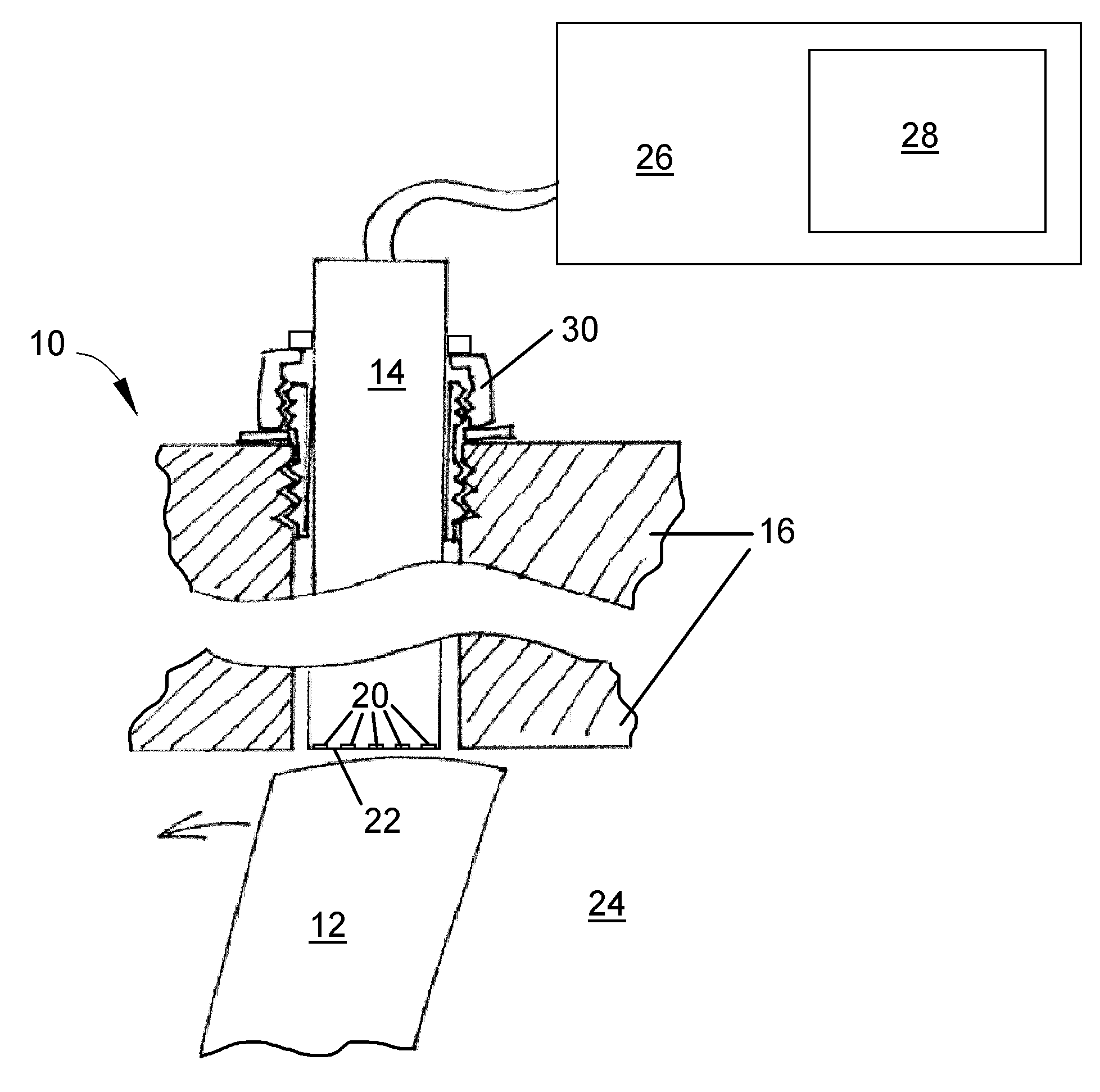 System and method for online monitoring of corrosion of gas turbine components