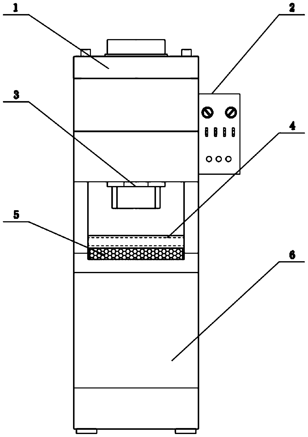 Circuit board punching device for applicant electronics