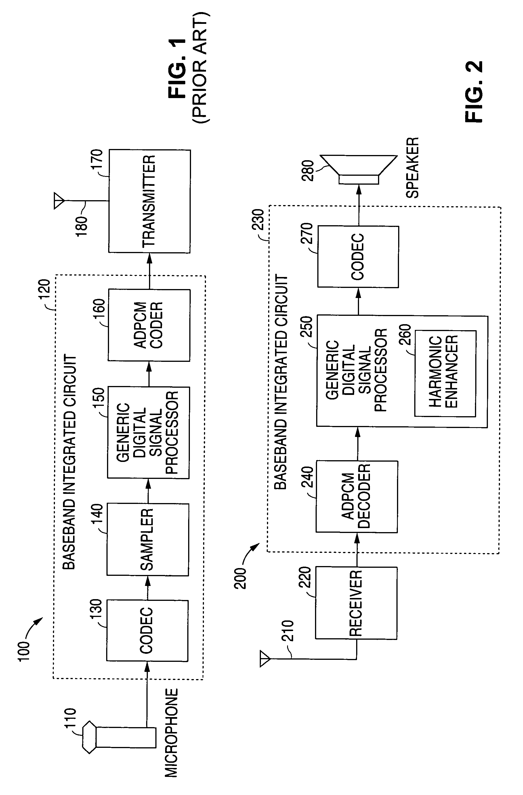 System and method for reconstructing high frequency components in upsampled audio signals using modulation and aliasing techniques