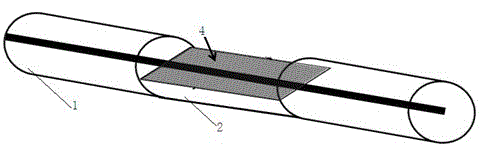 An all-optical wavelength conversion device based on topological insulator