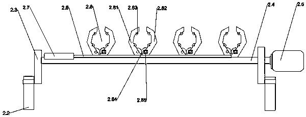 Safe automatic exhaust manifold welding device and working method thereof