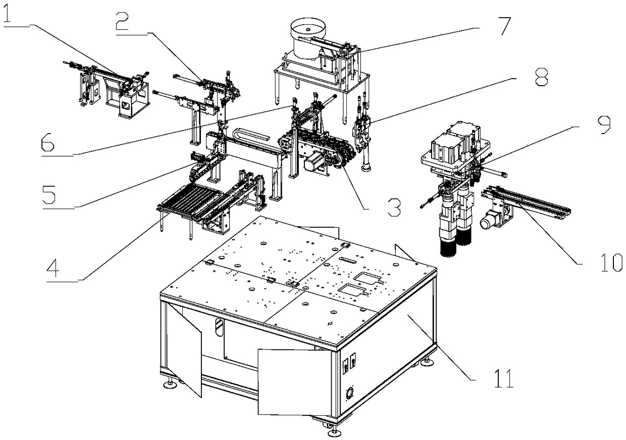 Spring feeding device and automatic inductor assembly apparatus