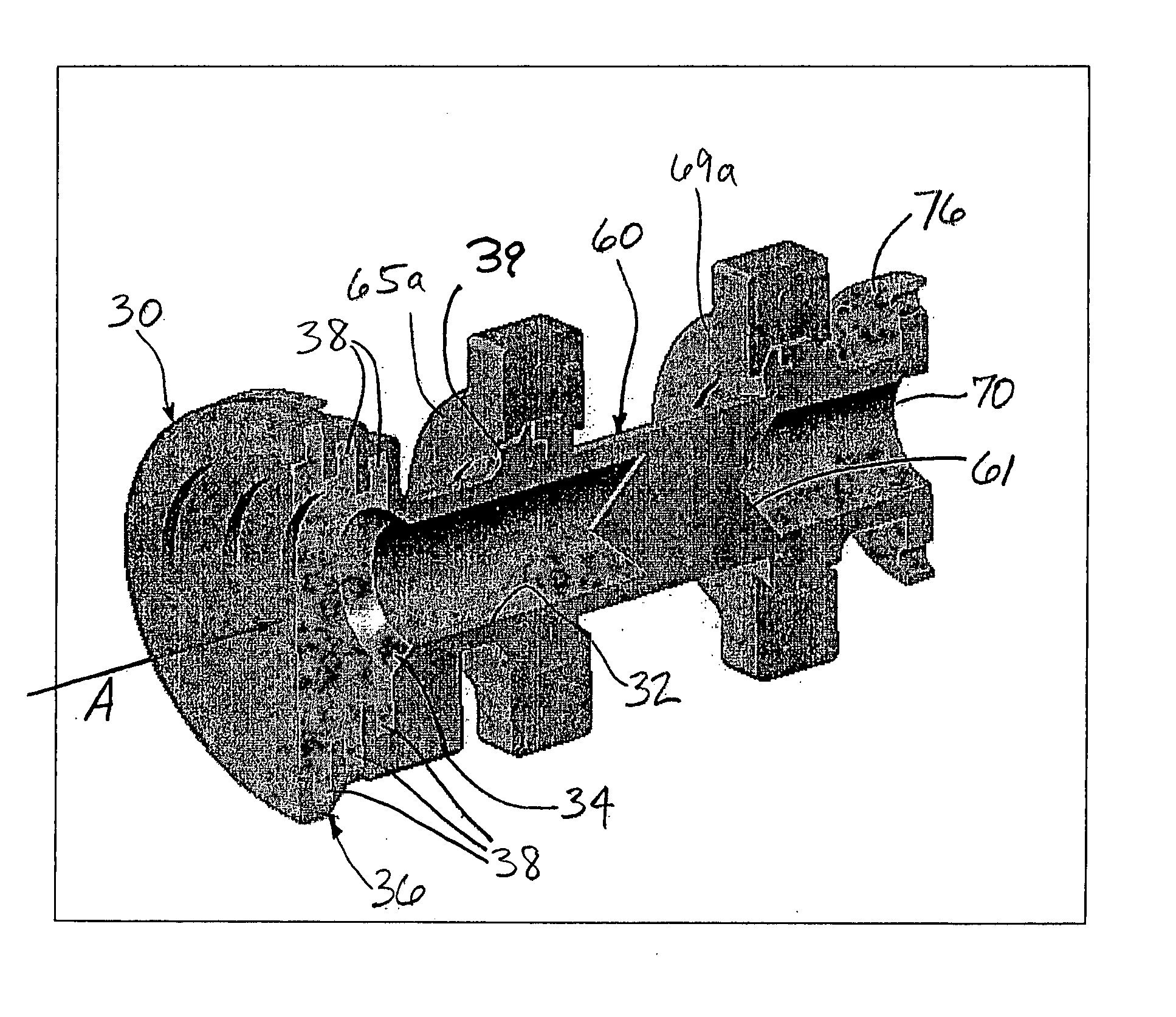 Feed assembly for multi-beam antenna with non-circular reflector, and such an assembly that is field-switchable between linear and circular polarization modes