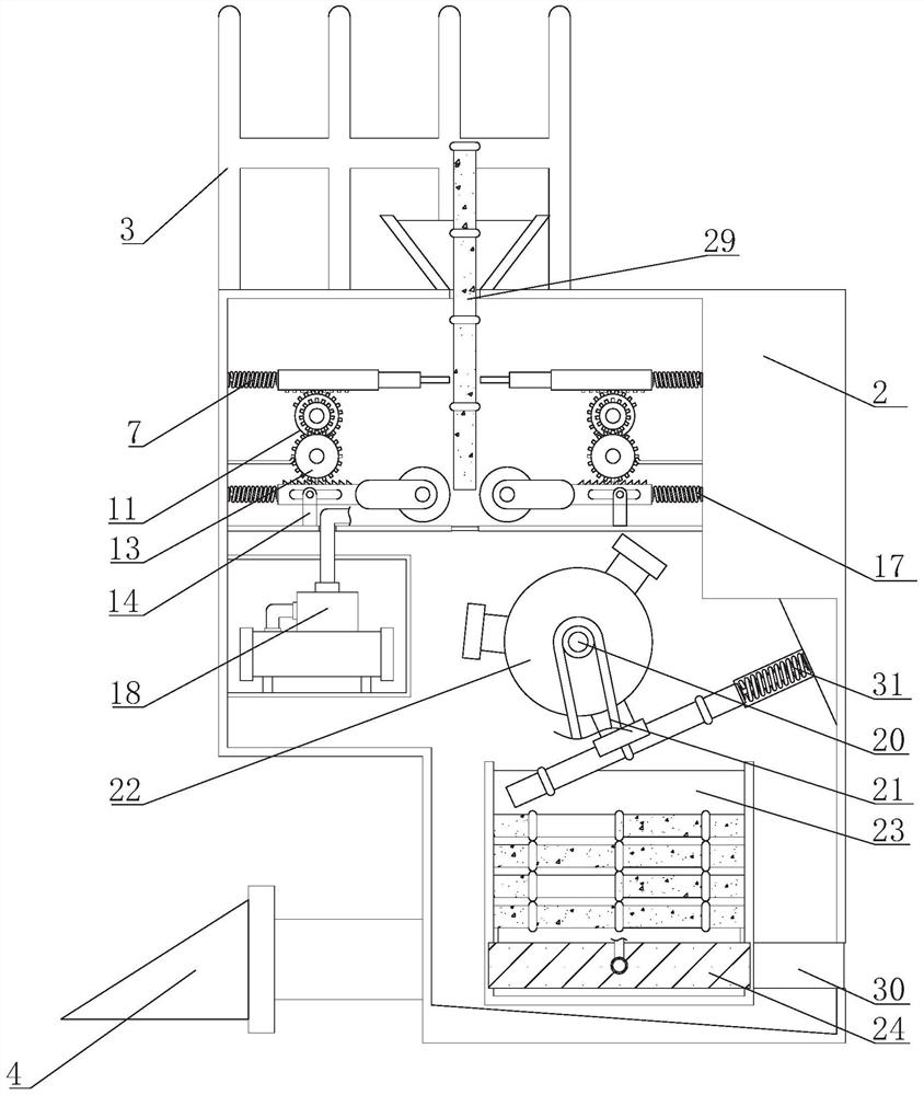 Real-time cutting device for sugarcane planting