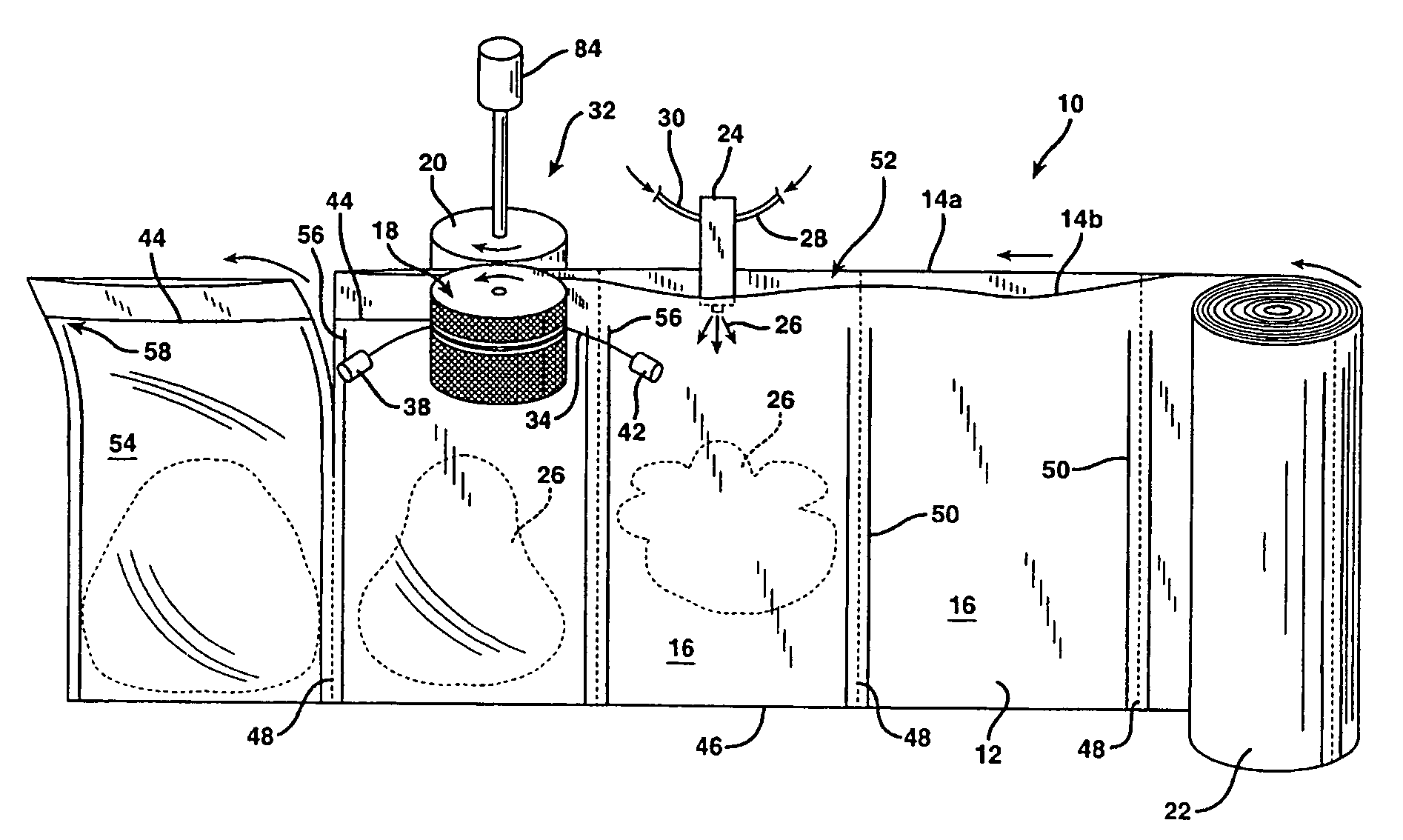 Heating element for high-speed film-sealing apparatus, and method for making same