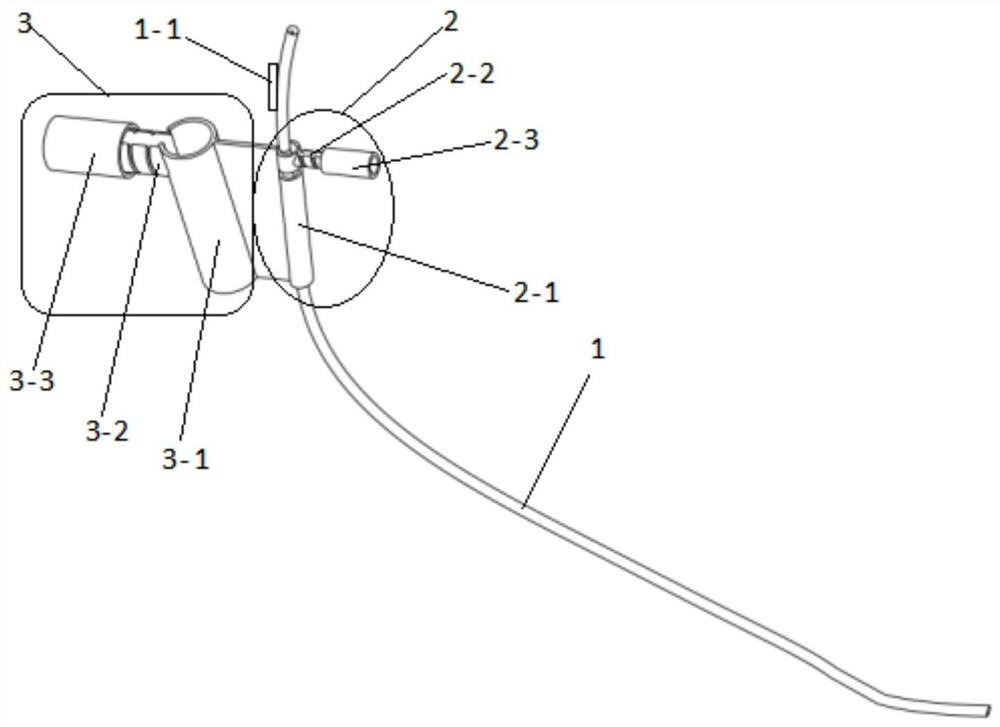 An external video cable and ventilation catheter