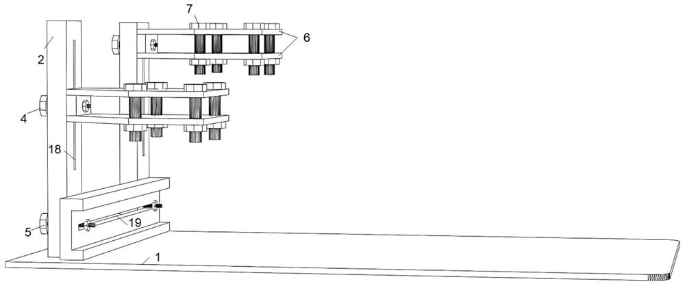 Dynamic simulation test system for piled anchor support slope under earthquake action