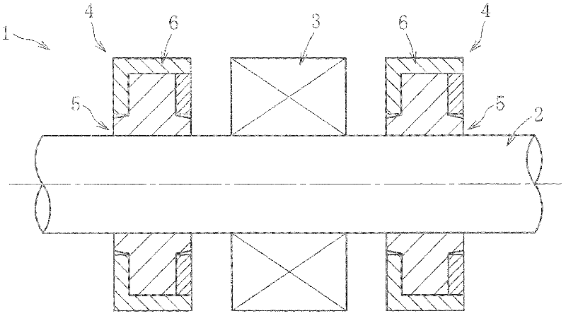 Slide bearing, slide bearing unit with same, and motor with the bearing unit
