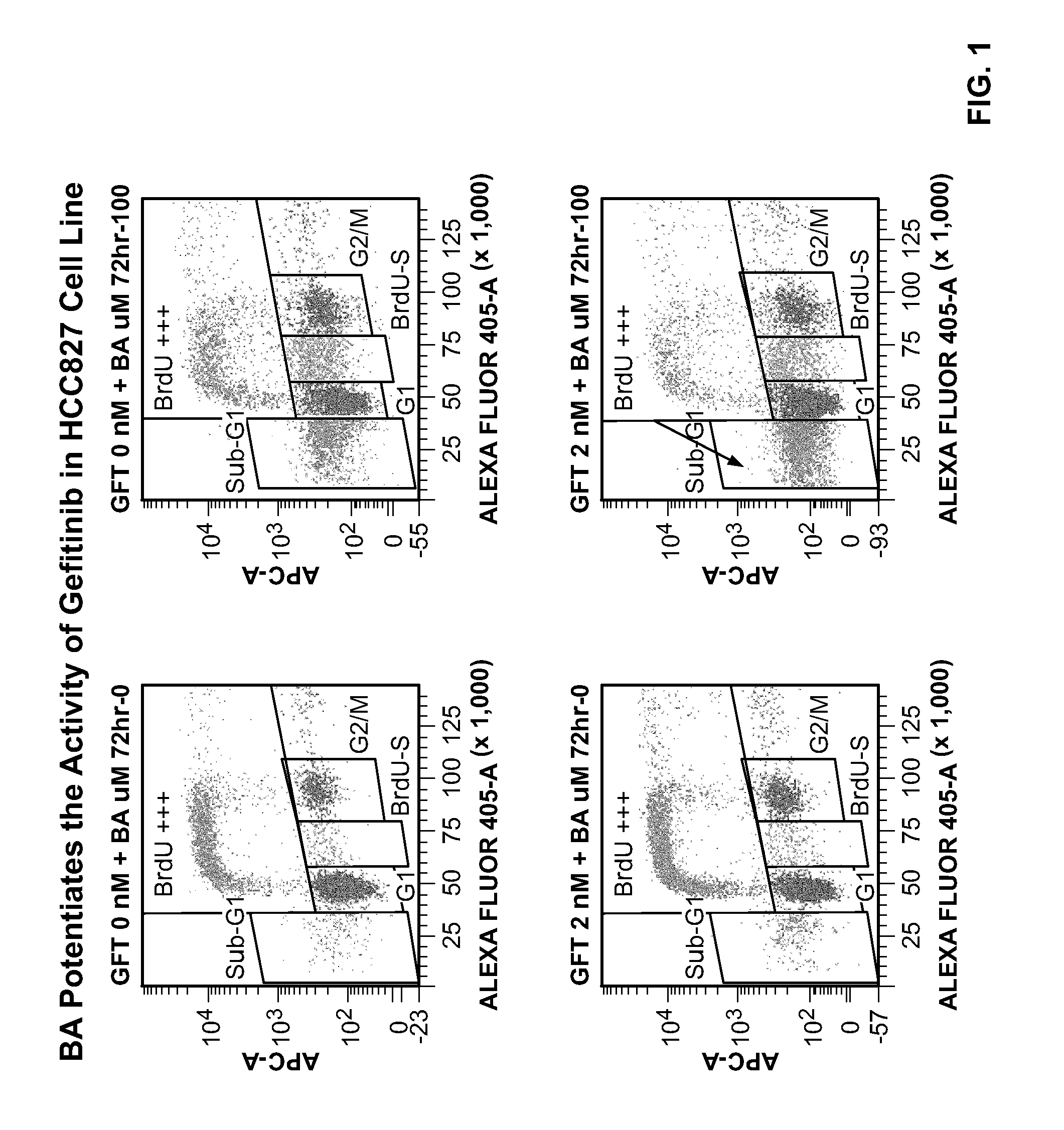 Treatment of lung cancer with a nitrobenzamide compound in combination with a growth factor inhibitor