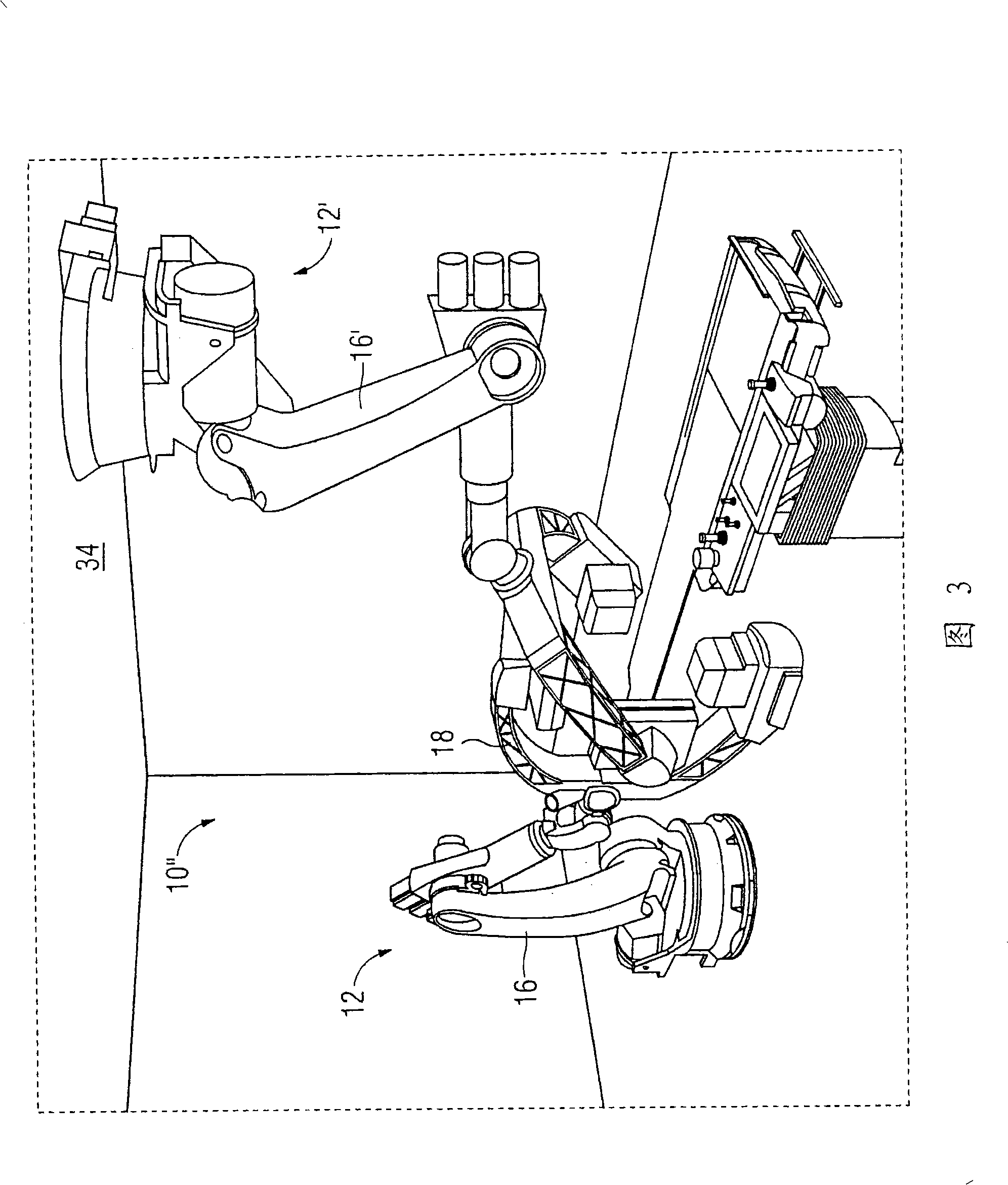 Biplane x-ray system