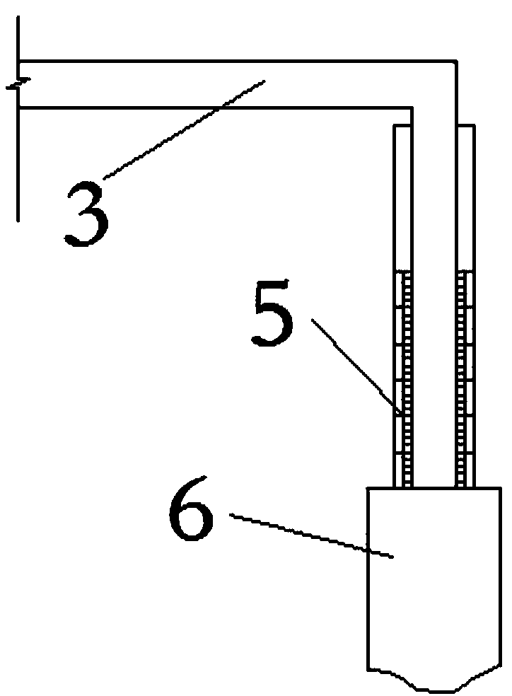 Horse stool device for bridge large-size concrete pouring