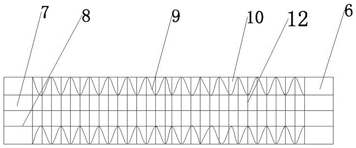 Light-emitting woolen fabric