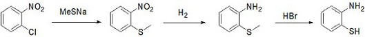 A kind of preparation method of o-aminothiophenol