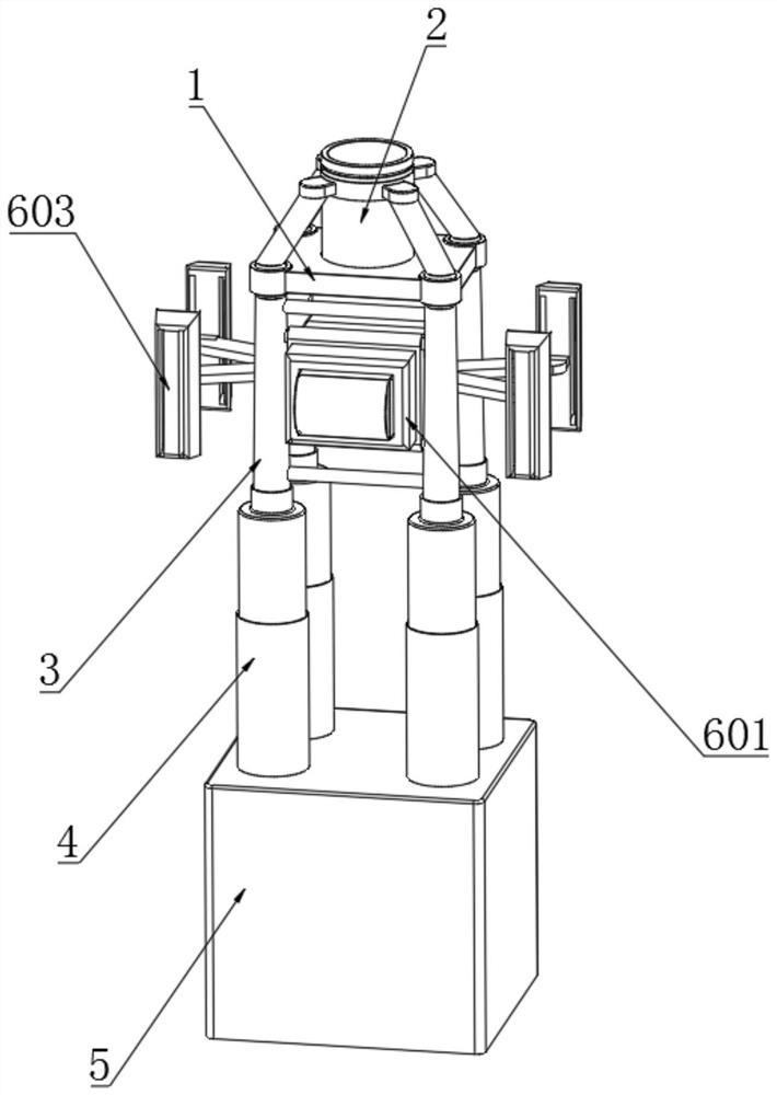 Offshore wind turbine jacket foundation structure