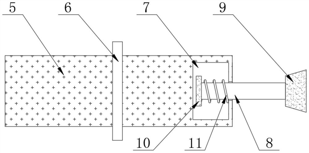 A casting device for cylinder liner molding