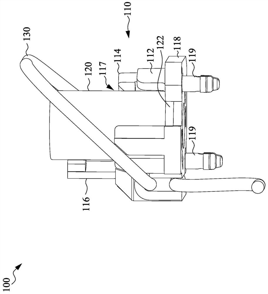 Fastener and heat dissipation module using same