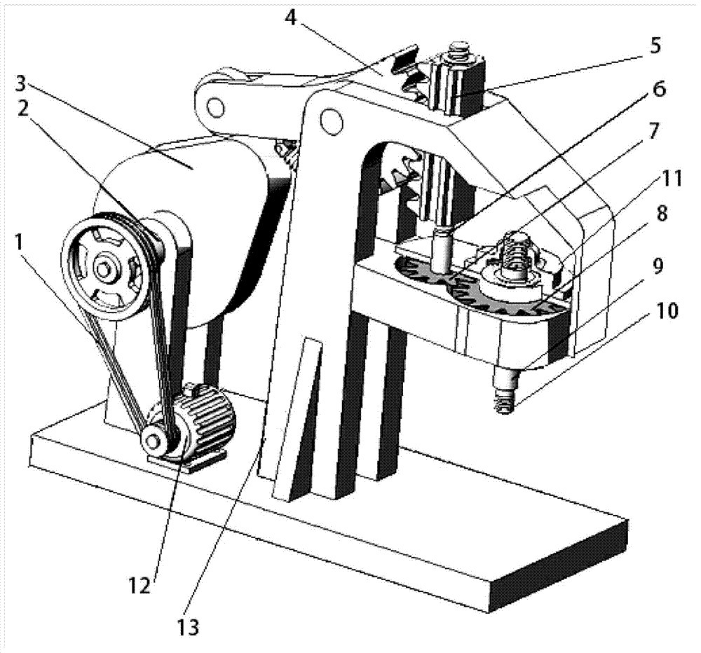 Internal thread tapping device and control system