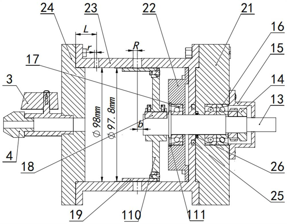 A pulsed gas jet generator with adjustable excitation frequency and duty cycle