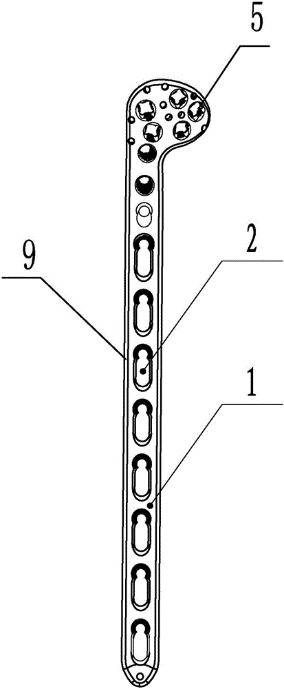 Proximal humerus combined internal fixation system