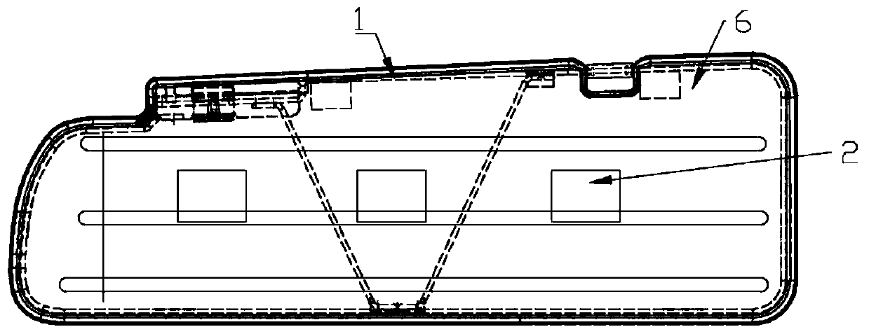 Environment-friendly commercial vehicle sun shield