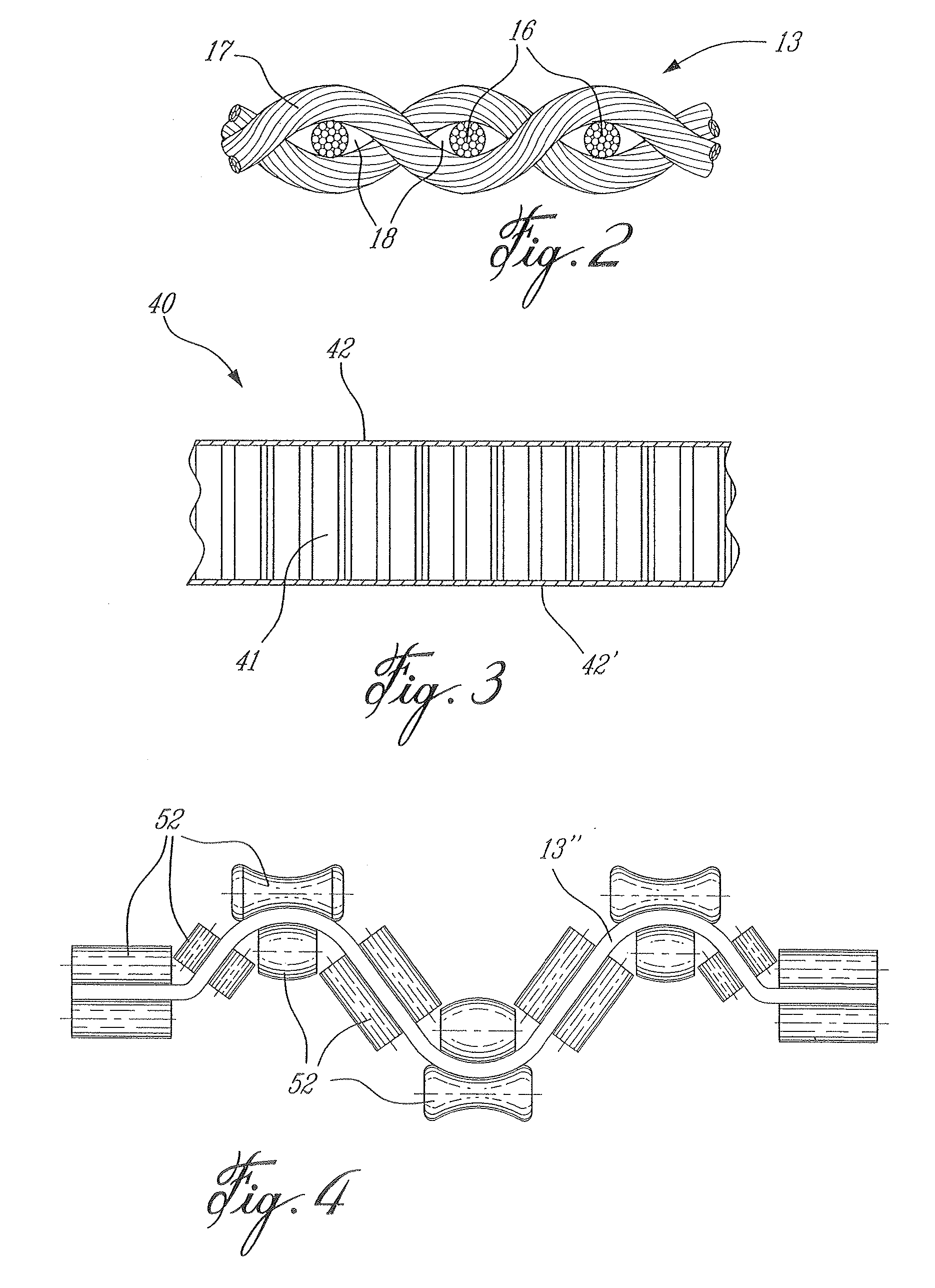 Process for producing lightweight thermoplastic composite products in a continuous manner