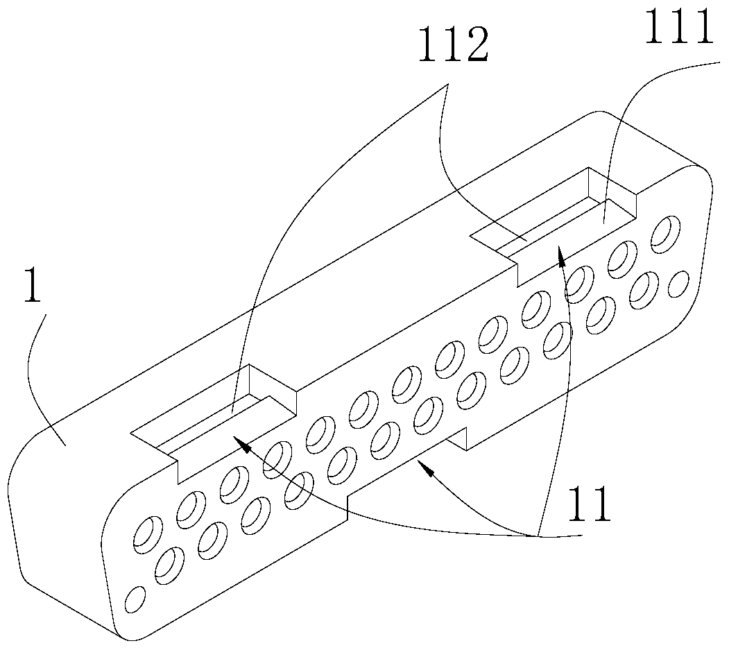 A buckle-type fur button electrical connector