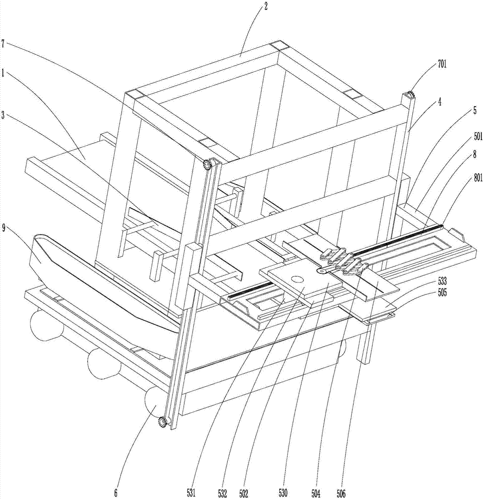 Automatic container car loader