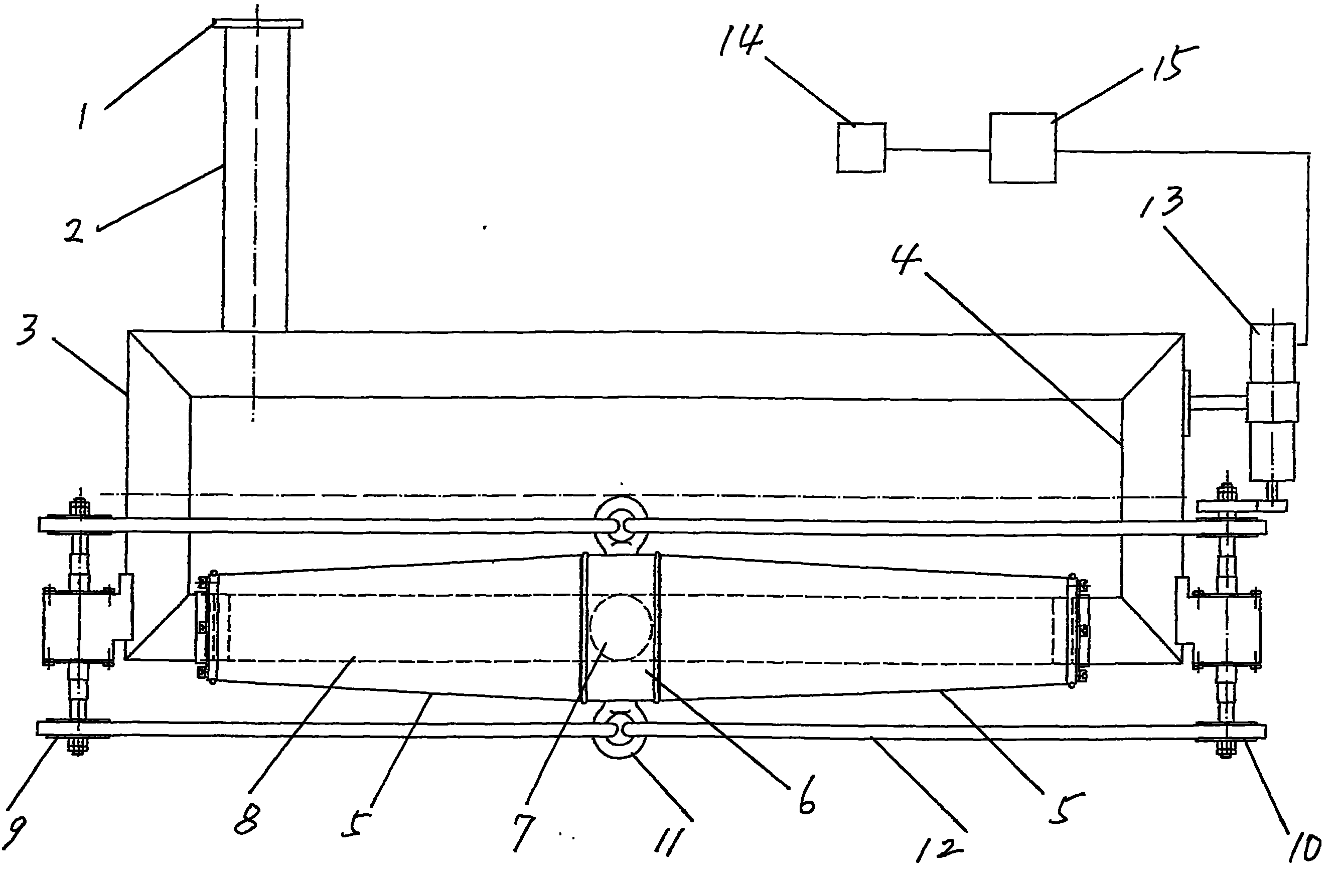 Actively-controlled exhaust muffler of autonomously-inverting internal-combustion engine