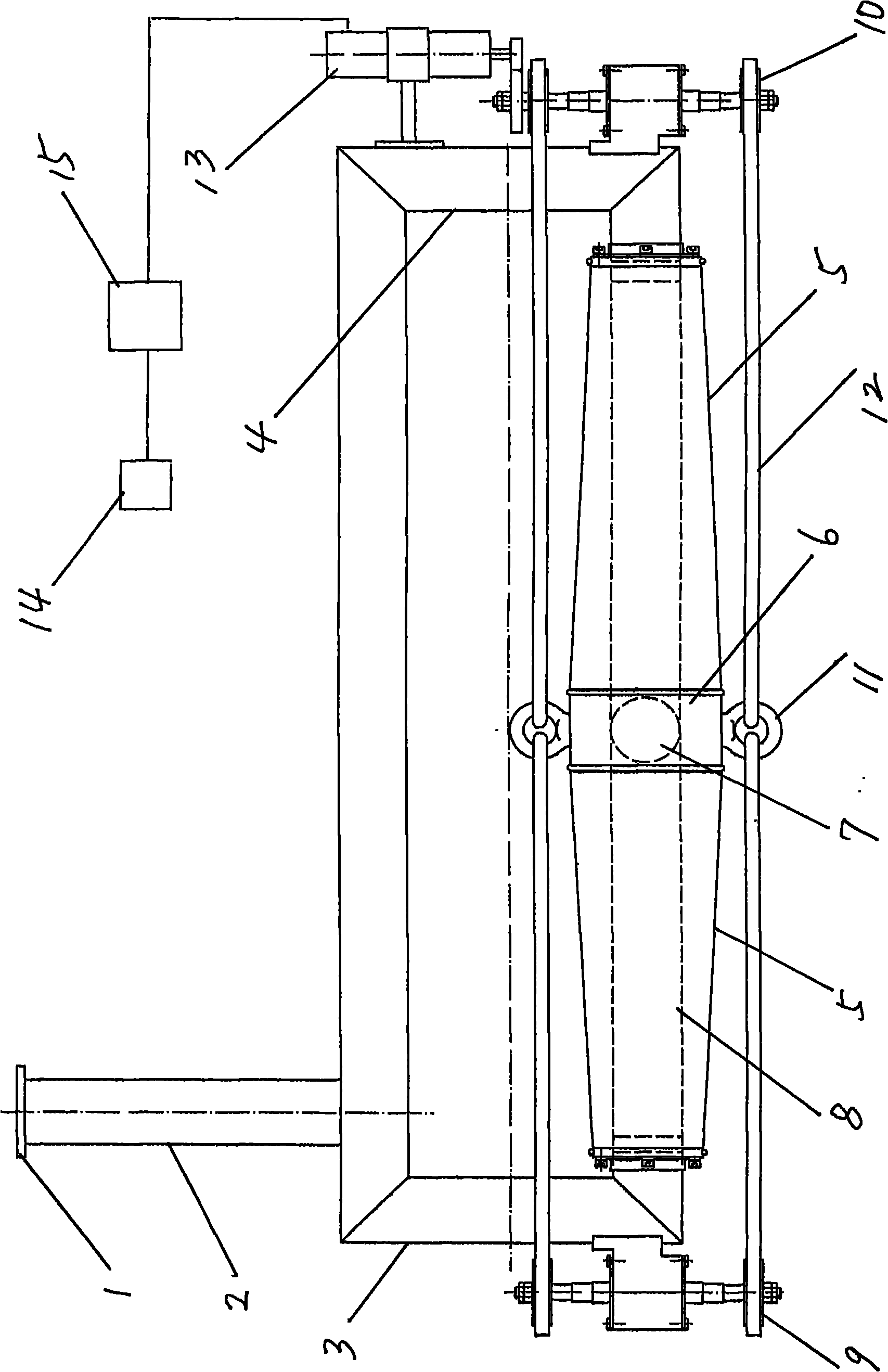 Actively-controlled exhaust muffler of autonomously-inverting internal-combustion engine