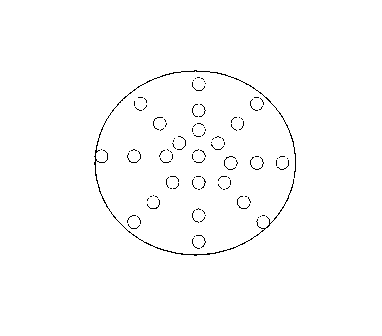 Method for growing terbium-aluminum garnet crystal by using guide die pulling method