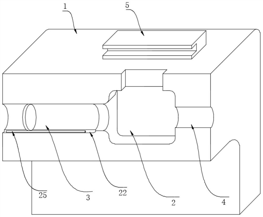 A new energy vehicle torsion bar spring suspension surface laser heat treatment device