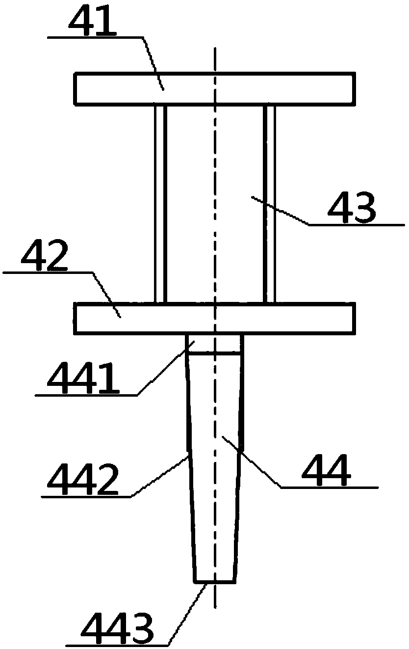 Positioning chaplet for casting, application process thereof and combined core