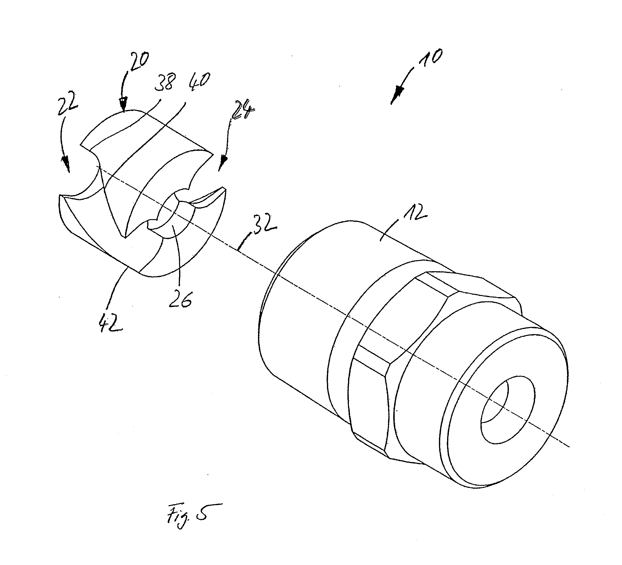 Solid cone nozzle