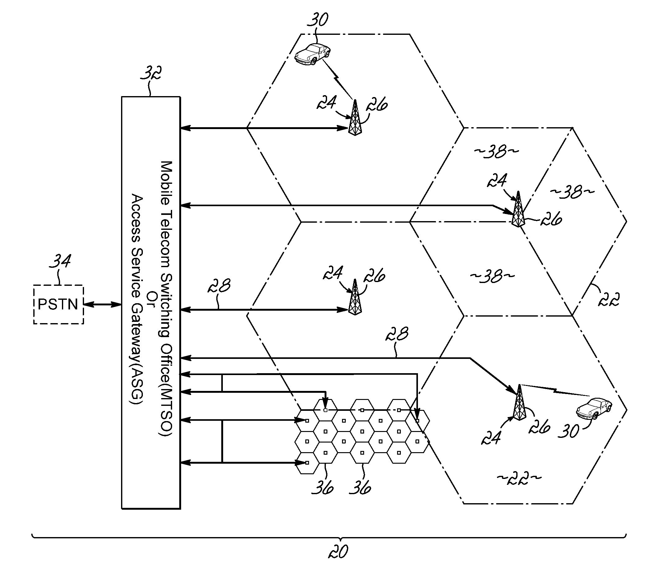 Distributed antenna system for wireless network systems