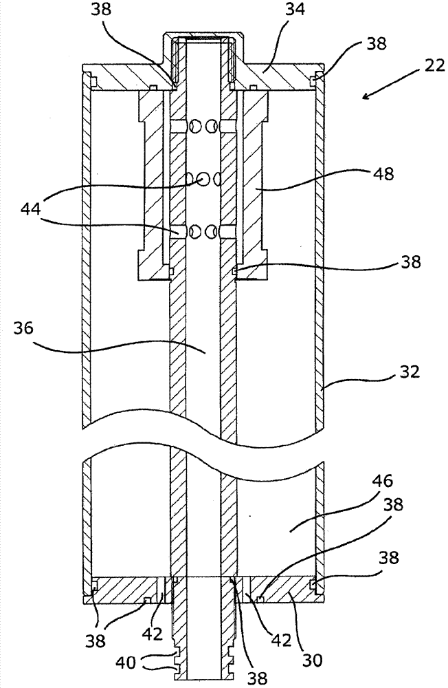 Compact adsorption dryer