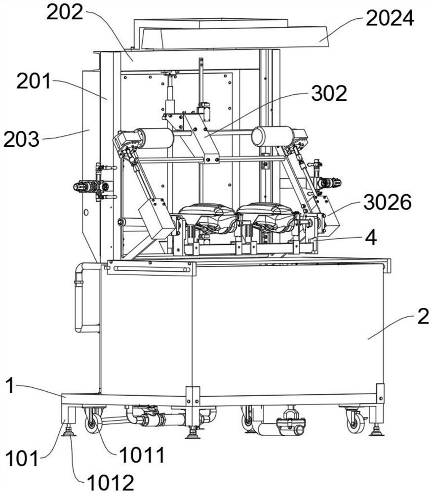 Connecting pipe sealing measuring device for pressure-bearing special equipment