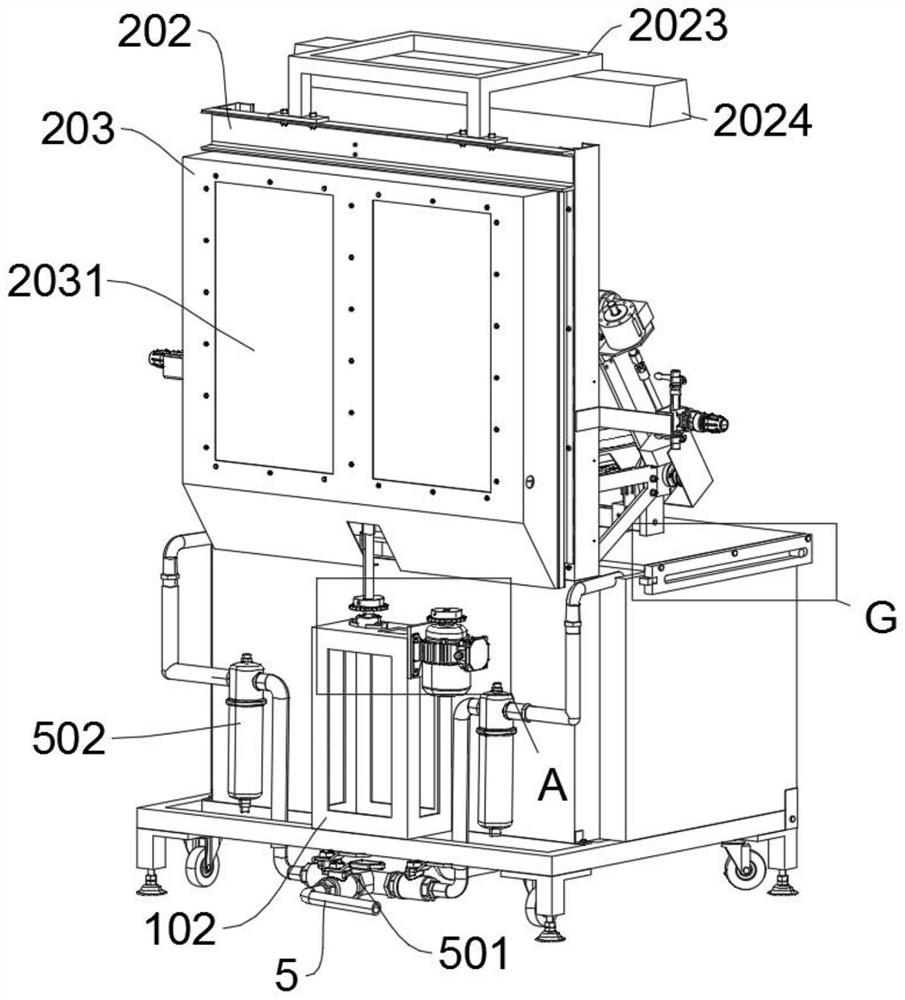 Connecting pipe sealing measuring device for pressure-bearing special equipment