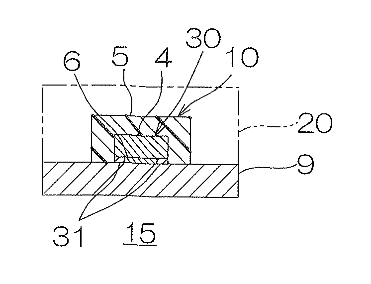 Reflecting layer-phosphor layer-covered LED, producing method thereof, LED device, and producing method thereof