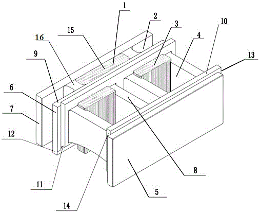 Self-insulating high-strength assembly blocks