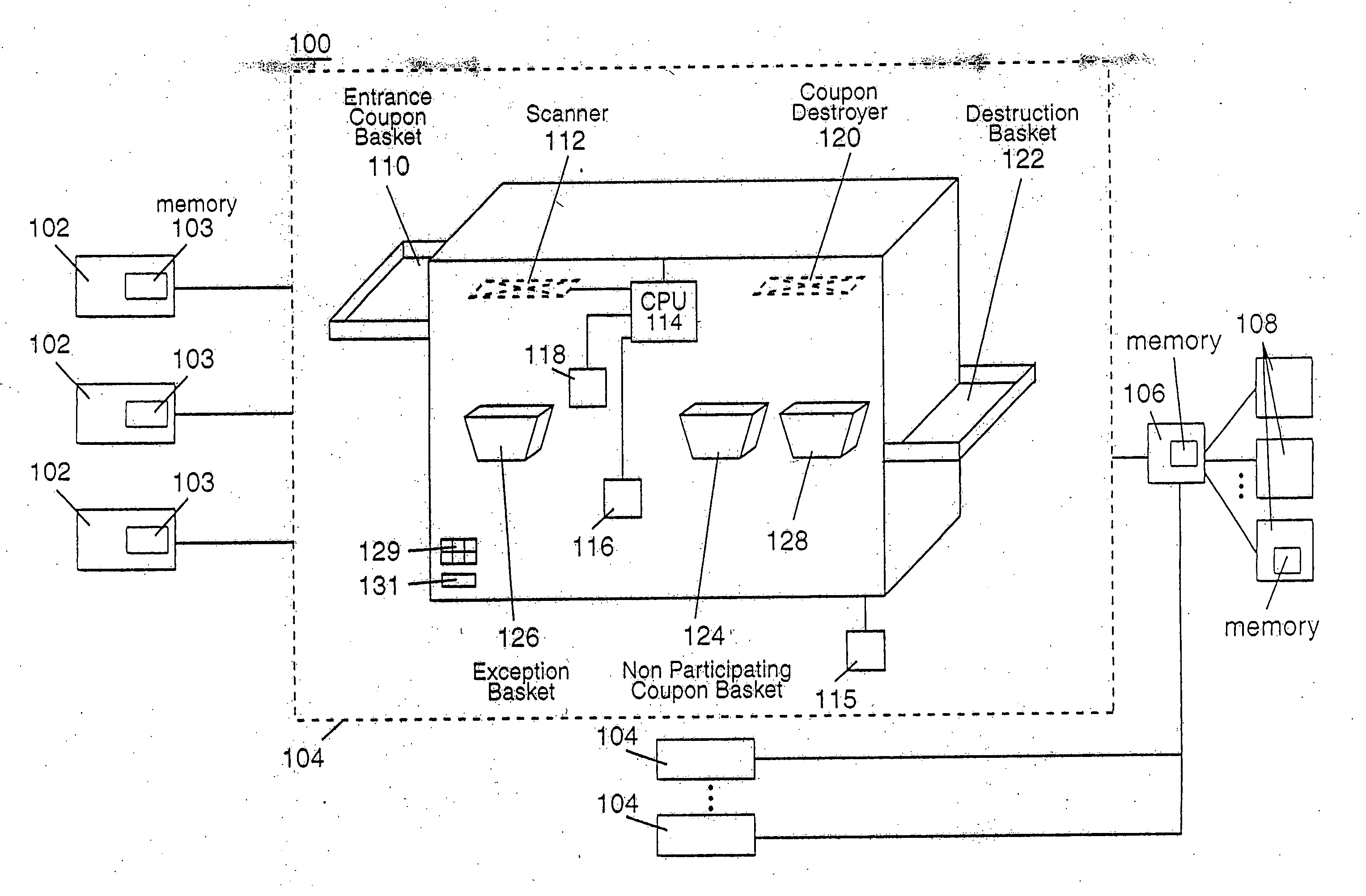 System, method and apparatus for coupon processing and booklet