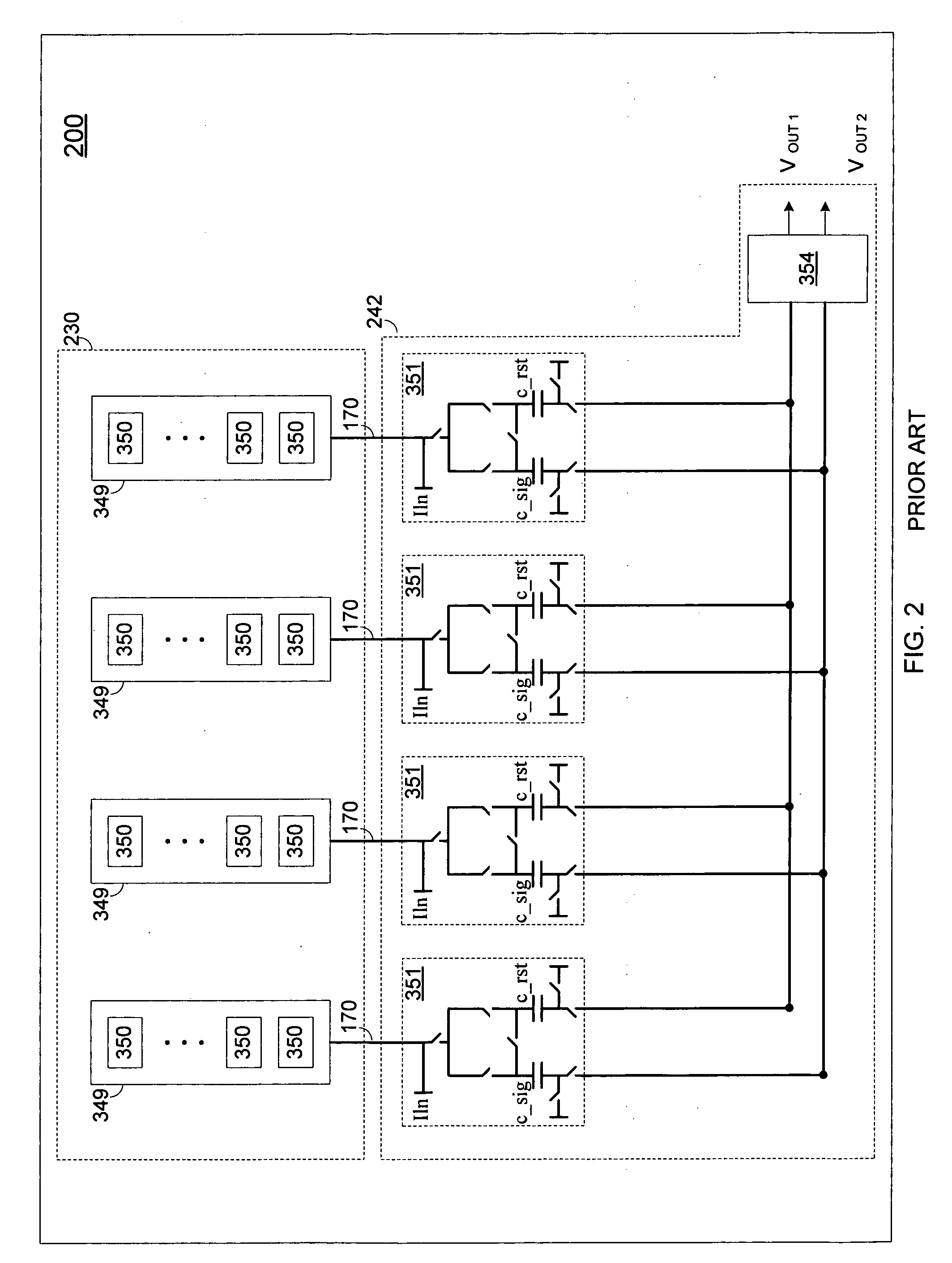 Method and apparatus employing dynamic element matching for reduction of column-wise fixed pattern noise in a solid state imaging sensor
