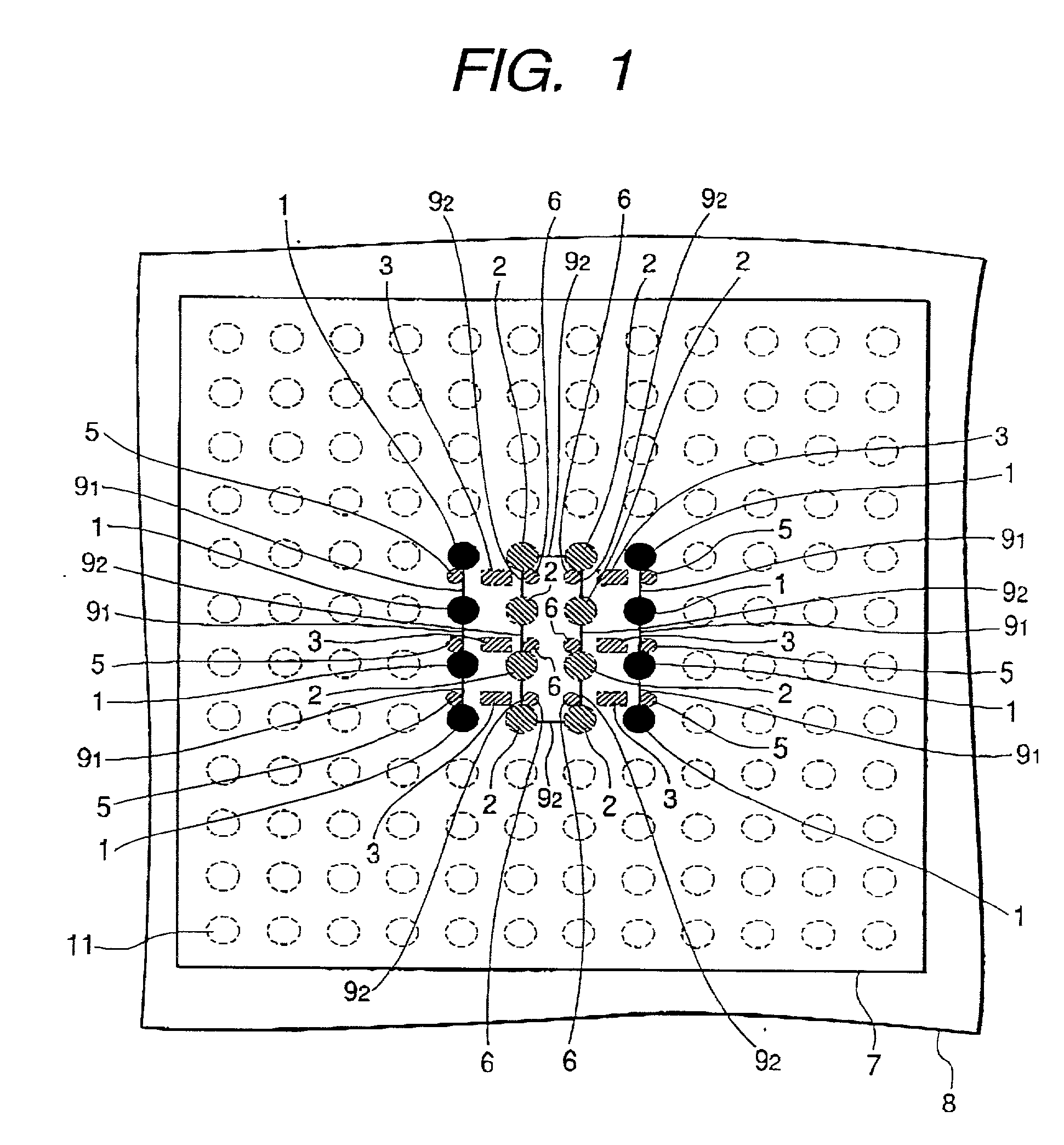 Semiconductor integrated circuit and printed wiring substrate provided with the same