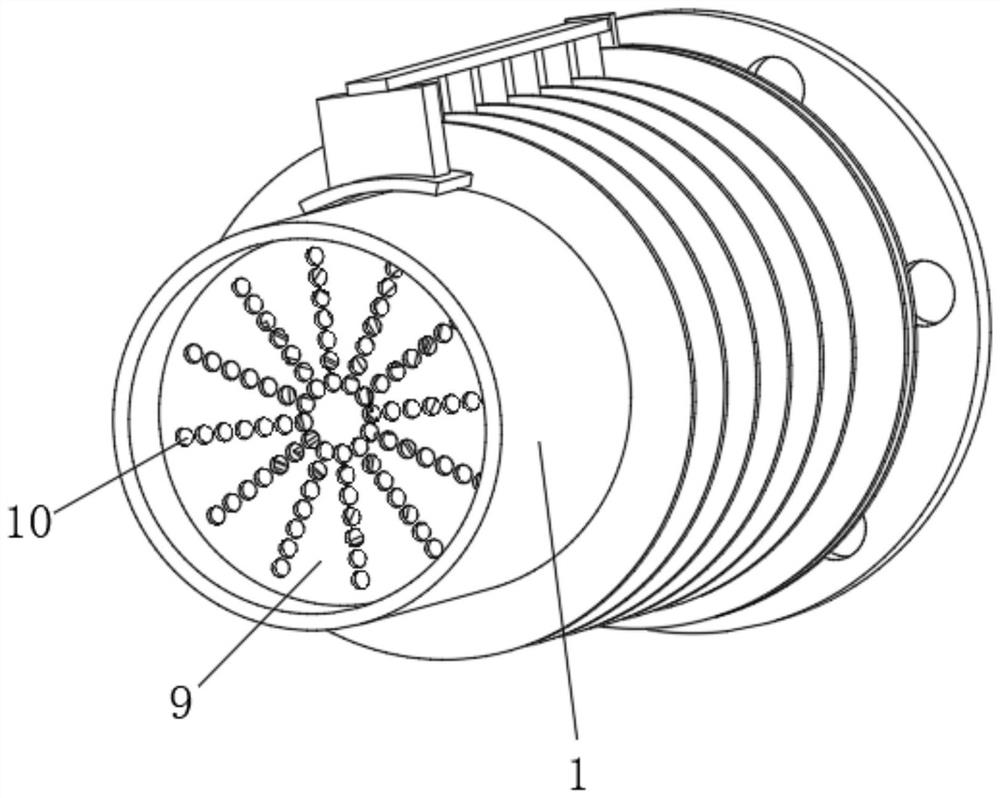 A heat exchange tube based on magnetic self-drive to achieve stable heat exchange