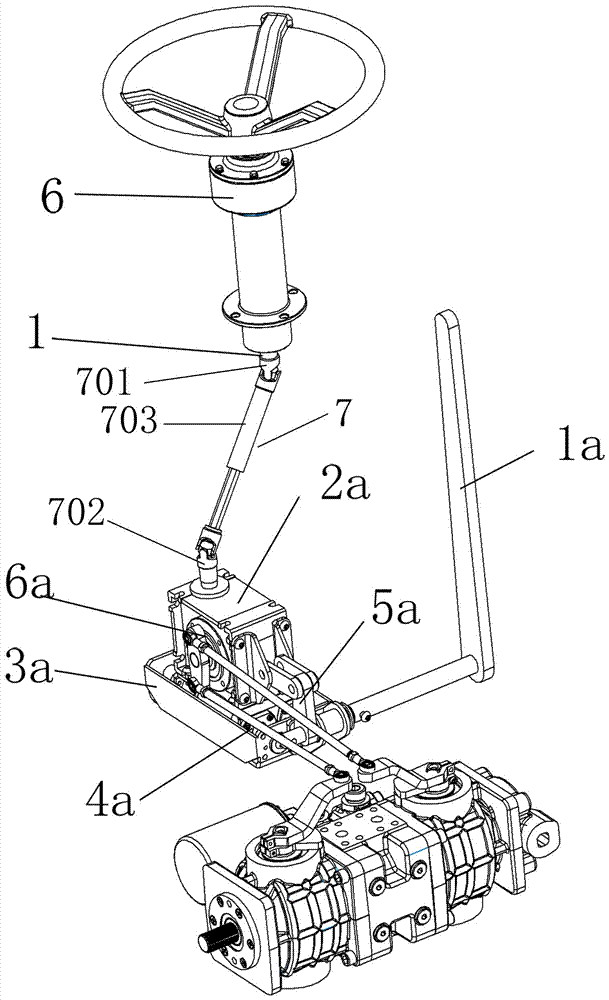 Steering hydraulics for harvesters